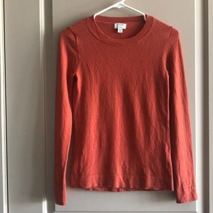 Orange Wool Sweater